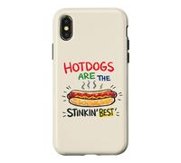Funny Hotdog Lovers Case for iPhone X/XS