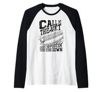 Funny Hotdog Meme Call Me Vet Puttin These Hot Dogs Down Raglan Baseball Tee