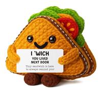 Funny House Warming Gifts New Home, Best Housewarming Gifts 2025, New Home Gift Idea for Women Men Homeowner Couple, Perfect House Warming Present, Cute Handmade Sandwich Crochet New Apartment Decor