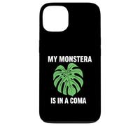 Funny Houseplant Mom My Monstera Is In A Coma Case for iPhone 13