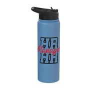 Funny HR Human Resources Manager Recruiter Shirt Stainless Steel Insulated Water Bottle