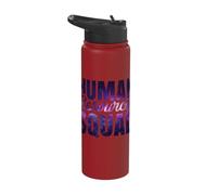 Funny HR Human Resources Manager Recruiter Shirt Stainless Steel Insulated Water Bottle