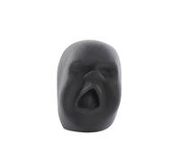Funny Human Face Emotion Venting Toys Balls, Squishy Fidget Toys Stress Relief Squeeze Toy, Funny Stress Balls, Sensory Squeeze Toys for Autism, Anger Management Toys, White Provocation (G)