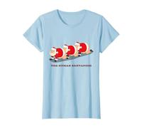 Funny Human Santapede Christmas T-Shirt