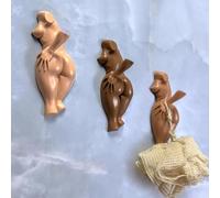 Funny Human-Shaped Wall Hook, a Prank Decoration for The Proud Rebel, a Handmade Decorative Wall Hook, a Prank Gift for a Humorous Friend