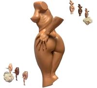 Funny Human-Shaped Wall Hook, a Prank Decoration for The Proud Rebel, a Handmade Decorative Wall Hook, a Prank Gift for a Humorous Friend