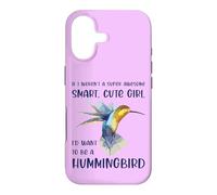 Funny Hummingbird Lover Girl Woman Quote Saying Phrase Joke Case for iPhone 17