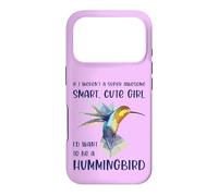 Funny Hummingbird Lover Girl Woman Quote Saying Phrase Joke Case for iPhone 17 Pro