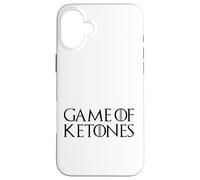 Funny Humor Avocado Keto GGame of Ketones Keto Diet Case for iPhone 16 Plus