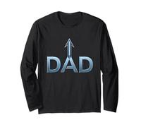 Funny Humor Text Funny It’s Me I’m The Dad Long Sleeve T-Shirt