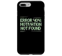 Funny Humor Text Funny People Error 404 Motivation Not Found Case for iPhone 7 Plus/8 Plus