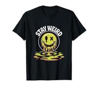 Funny Humor Weird People Fun Graphic Funny Stay Weird T-Shirt