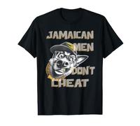 Funny Humour Jamaican Men Don't Cheat Value Graphic T-Shirt