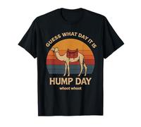 Funny Hump Day Camel Retro Guess What Day is Meme T-Shirt