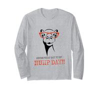 Funny Hump Day Guess What Day It is - Camel Day Office Long Sleeve T-Shirt