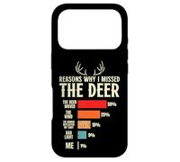 Funny Hunter Reasons why i missed the Deer Hunting Case for iPhone 17 Pro