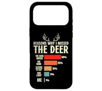 Funny Hunter Reasons why i missed the Deer Hunting Case for iPhone 17 Pro Max