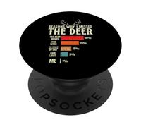 Funny Hunter Reasons why i missed the Deer Hunting PopSockets Adhesive PopGrip