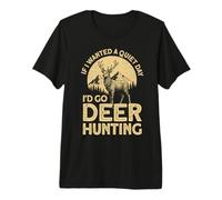 Funny Hunter Reasons why i Missed the Deer Hunting Premium T-Shirt