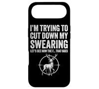 Funny Hunter Trying to Cut down my swearing Deer Hunting Case for iPhone Air