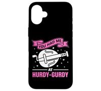 Funny Hurdy-Gurdy Instrument Design for a Hurdy-Gurdy Lover Case for iPhone 16 Plus