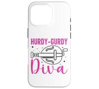 Funny Hurdy-Gurdy Instrument Design for a Hurdy-Gurdy Lover Case for iPhone 16 Pro