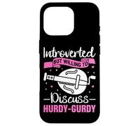 Funny Hurdy-Gurdy Instrument Design for a Hurdy-Gurdy Lover Case for iPhone 16 Pro