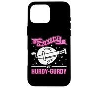 Funny Hurdy-Gurdy Instrument Design for a Hurdy-Gurdy Lover Case for iPhone 16 Pro Max