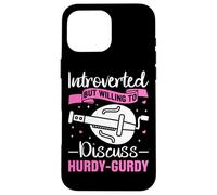 Funny Hurdy-Gurdy Instrument Design for a Hurdy-Gurdy Lover Case for iPhone 16 Pro Max