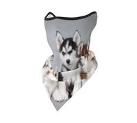 Funny Husky Design Windproof Mask,Neck Gaiter Winter Motorcycle Face Cover
