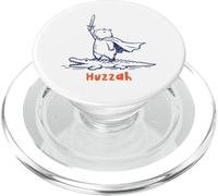 Funny Huzzah Capybara Riding Crocodile Alligator PopSockets PopGrip for MagSafe
