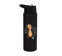 Funny HVAC Tech Technician Heating HVAC Tool Cooling Stainless Steel Insulated Water Bottle