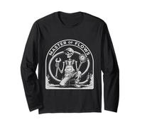Funny HVAC Technician Design for Men Cooling Heating Joke Long Sleeve T-Shirt