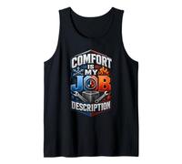 Funny HVAC Technician Heating Cooling Trade Tank Top