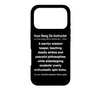 Funny Hwa Rang Do Instructor Case for iPhone 17 Pro