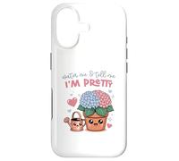 Funny Hydrangea Flower Lady Plant Lady Florist Era Case for iPhone 17