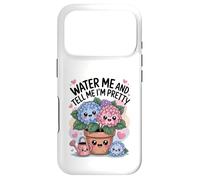 Funny Hydrangea Flower Lady Plant Lady Florist Era Case for iPhone 17 Pro