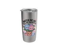 Funny Hydrangea Flower Lady Plant Lady Florist Era Stainless Steel Insulated Tumbler