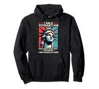 Funny I Am A Veteran's Son Most People Never Meet Their Hero Pullover Hoodie