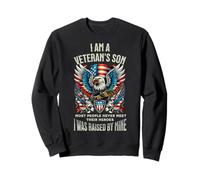 Funny I Am A Veteran's Son Most People Never Meet Their Hero Sweatshirt