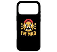 Funny I Am Mad Face Sarcastic Angry Mood Social Anxiety Meme Case for iPhone 17 Pro Max