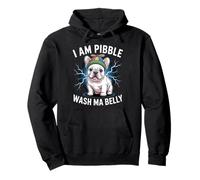 Funny I Am Pibble Wash Ma Belly Veterinary Techs Enthusiasts Pullover Hoodie