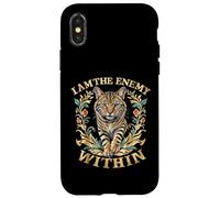 Funny I Am The Enemy Within Case for iPhone X/XS