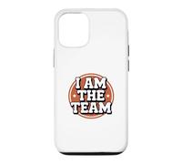Funny I Am The Team Sarcastic Leadership Solo Hustle Quotes Case for iPhone 12/12 Pro