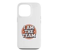 Funny I Am The Team Sarcastic Leadership Solo Hustle Quotes Case for iPhone 13 Pro