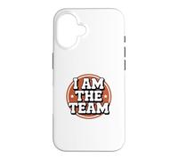 Funny I Am The Team Sarcastic Leadership Solo Hustle Quotes Case for iPhone 16