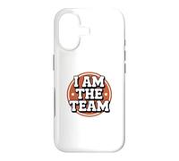 Funny I Am The Team Sarcastic Leadership Solo Hustle Quotes Case for iPhone 17