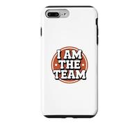 Funny I Am The Team Sarcastic Leadership Solo Hustle Quotes Case for iPhone 7 Plus/8 Plus
