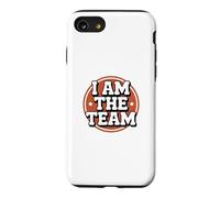 Funny I Am The Team Sarcastic Leadership Solo Hustle Quotes Case for iPhone SE (2020) / 7/8