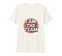 Funny I Am The Team Sarcastic Leadership Solo Hustle Quotes Premium T-Shirt